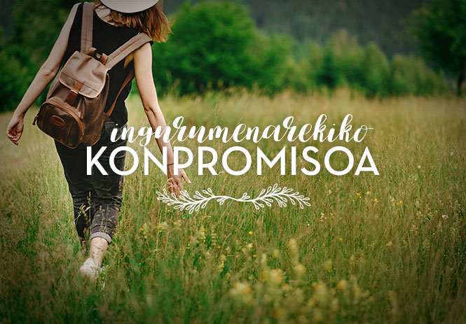 INGURUMENAREKIKO KONPROMISOA