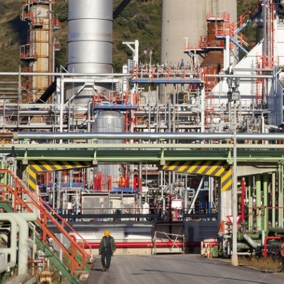 Instalaciones de la refinería Petronor