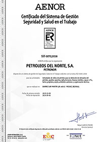 Certificado AENOR
