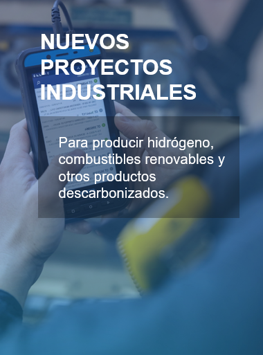 Producir hidrógeno, combustibles renovables y otros productos descarbonizados